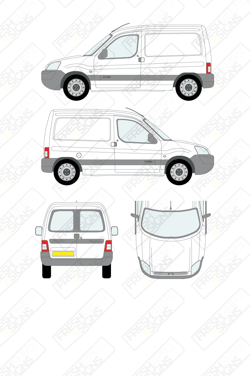 Van Graphics - Citroen | Berlingo First | 2003-2012