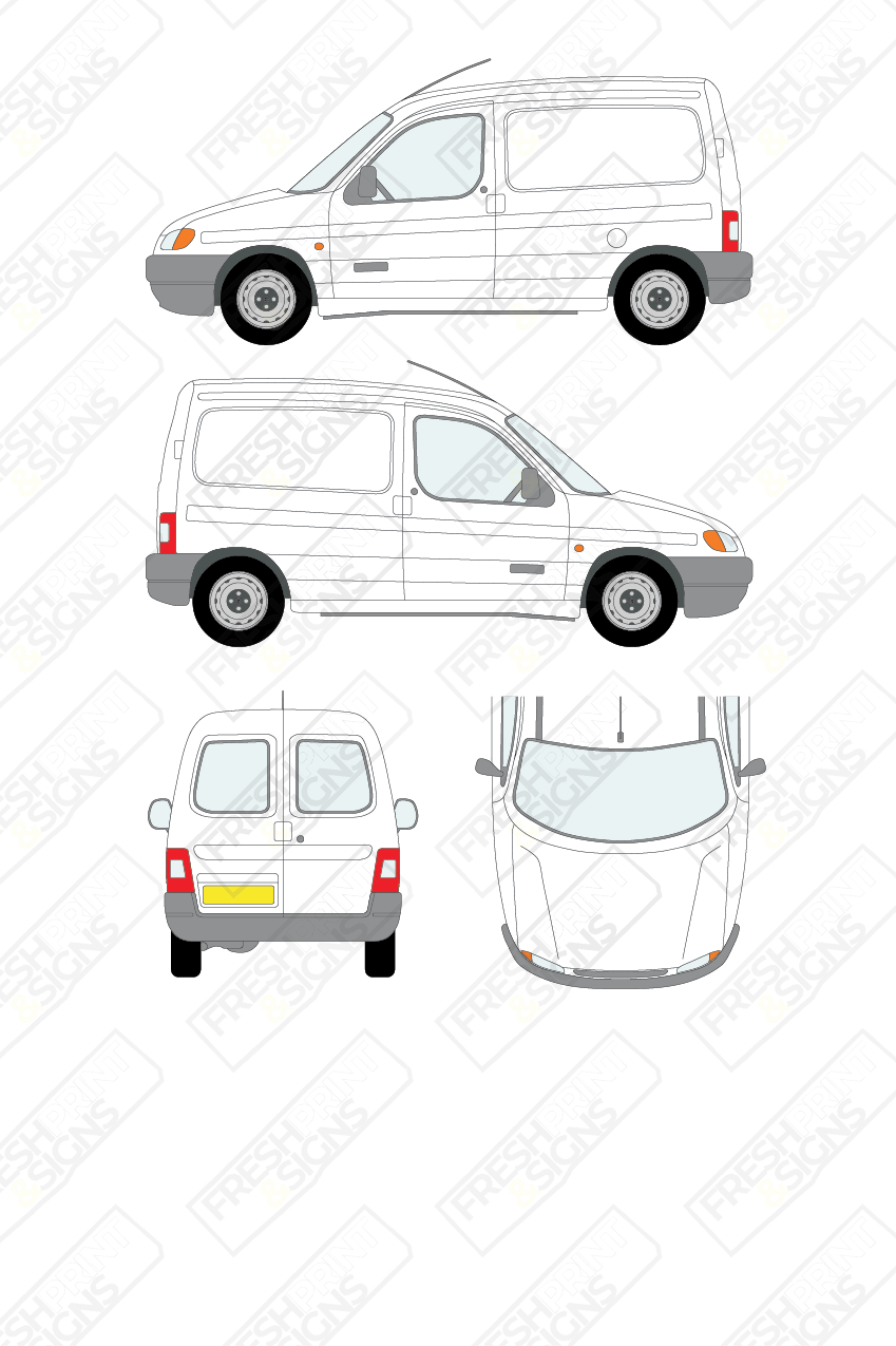 Van Graphics - Citroen | Berlingo | 1997-2002