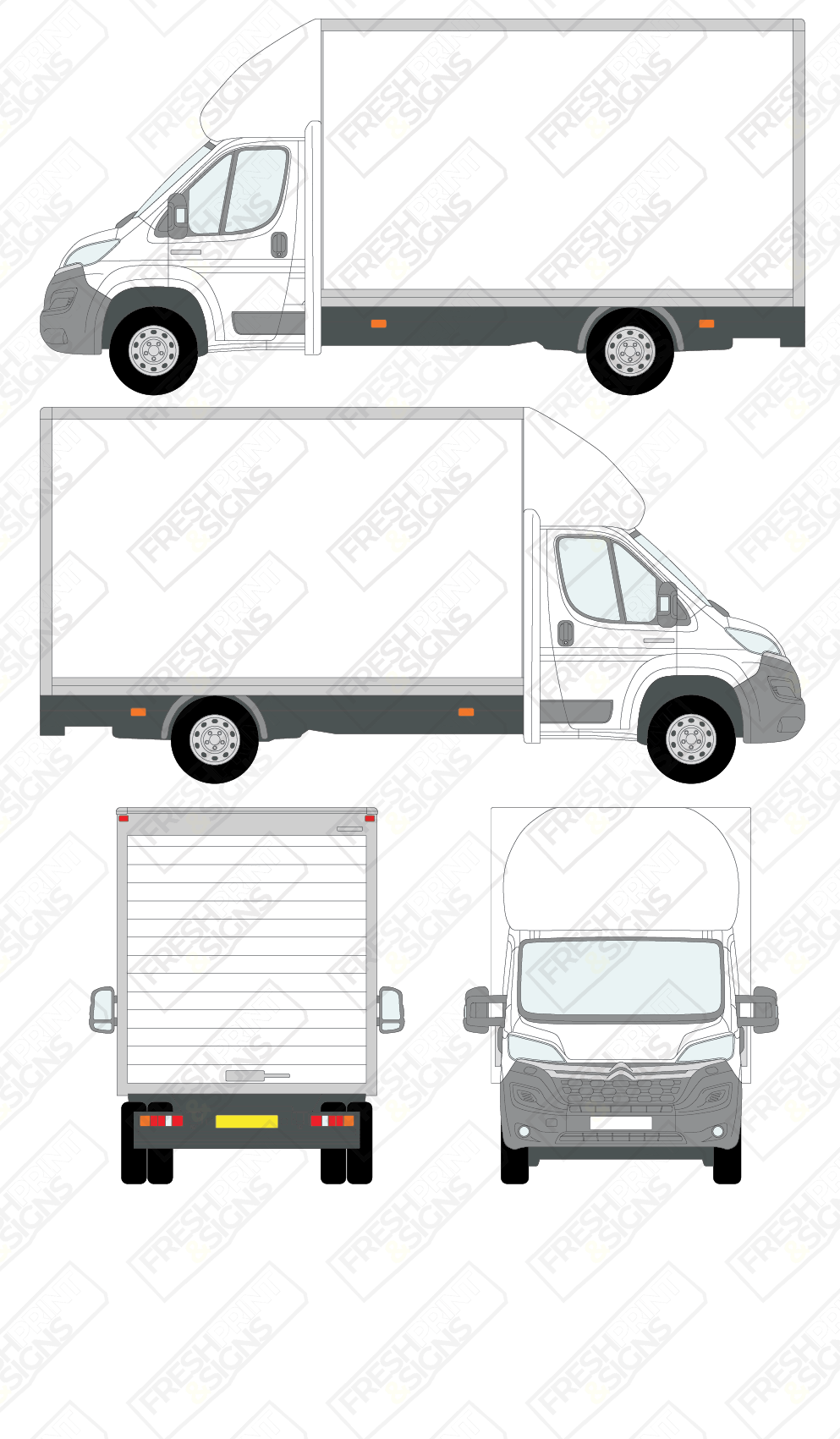 Van Graphics - Citroen | Relay Luton | 2014-2025 | No Tail Lift