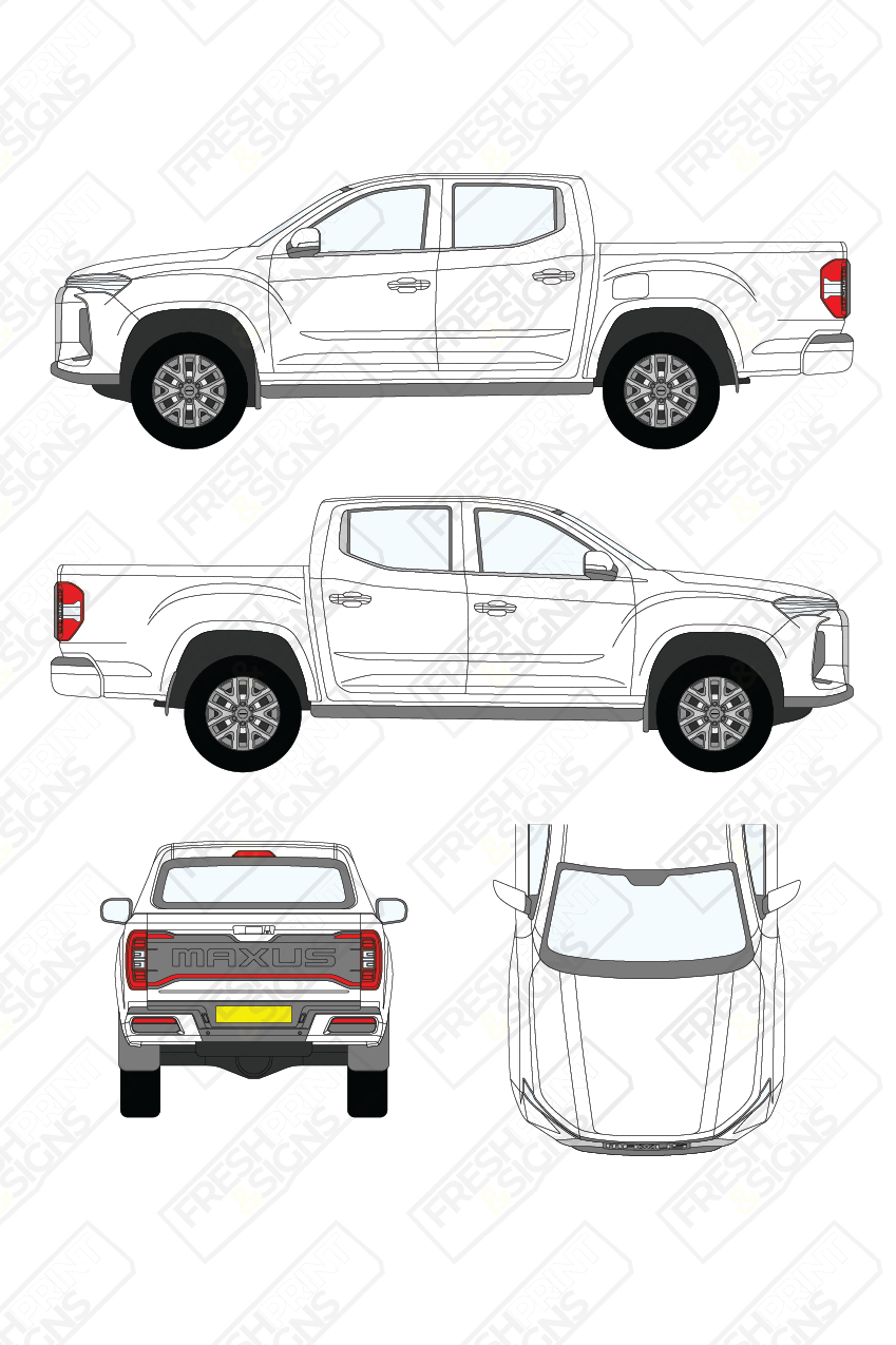Van Graphics - Maxus | T90 | 2022-2025