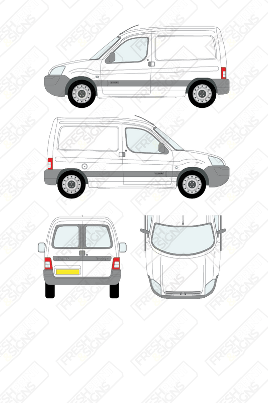 Van Graphics - Citroen | Berlingo First | 2003-2012