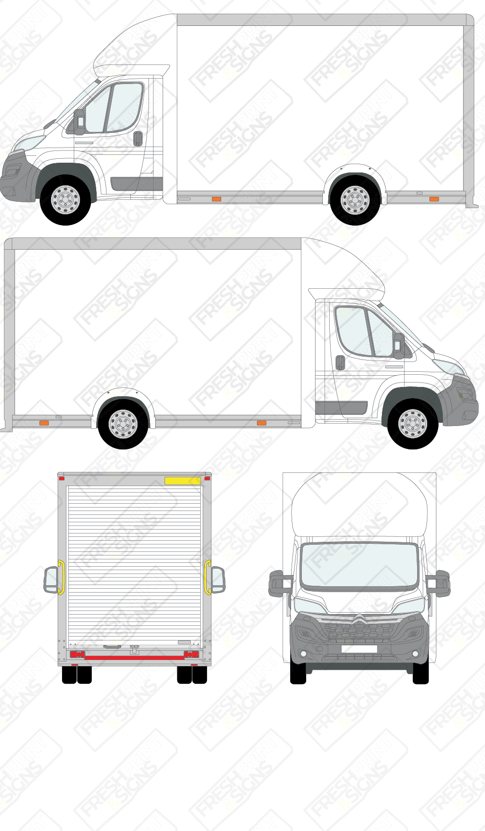 Van Graphics - Citroen | Relay Low Loader | 2014-2025