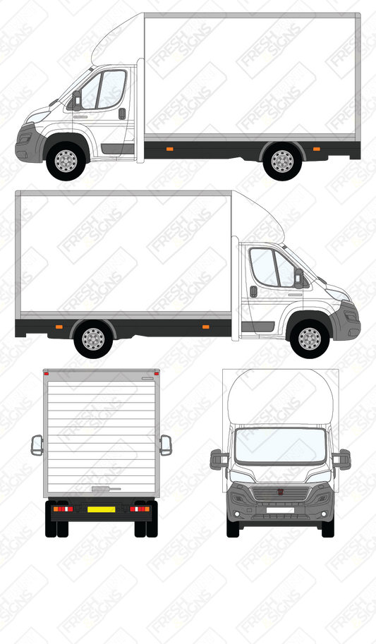 Van Graphics - Fiat | Ducato Luton | 2014-2025 | No Tail Lift