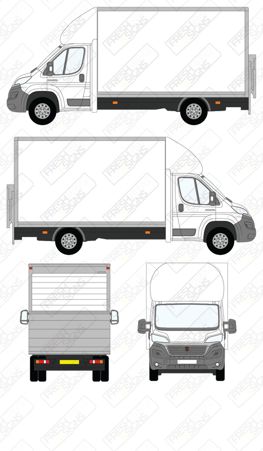 Van Graphics - Fiat | Ducato Luton | 2014-2025 | With Tail Lift