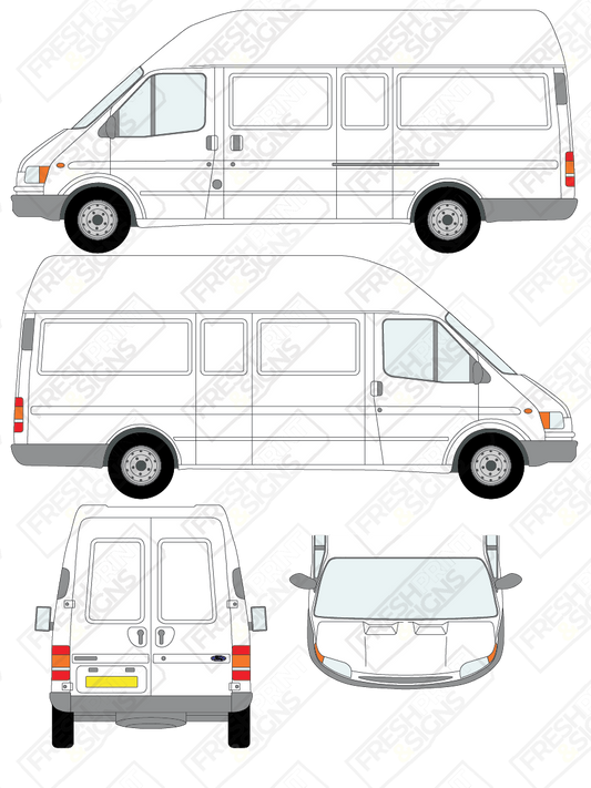 Van Graphics - Ford | Transit | 1994-1999 | High Cube