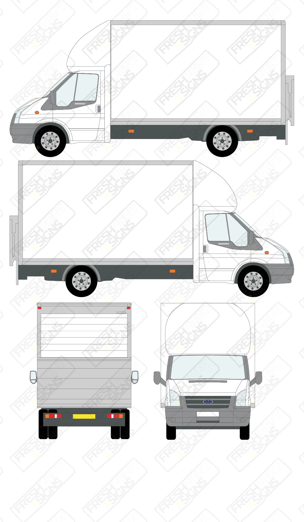 Van Graphics - Ford | Transit Luton | 2006-2014