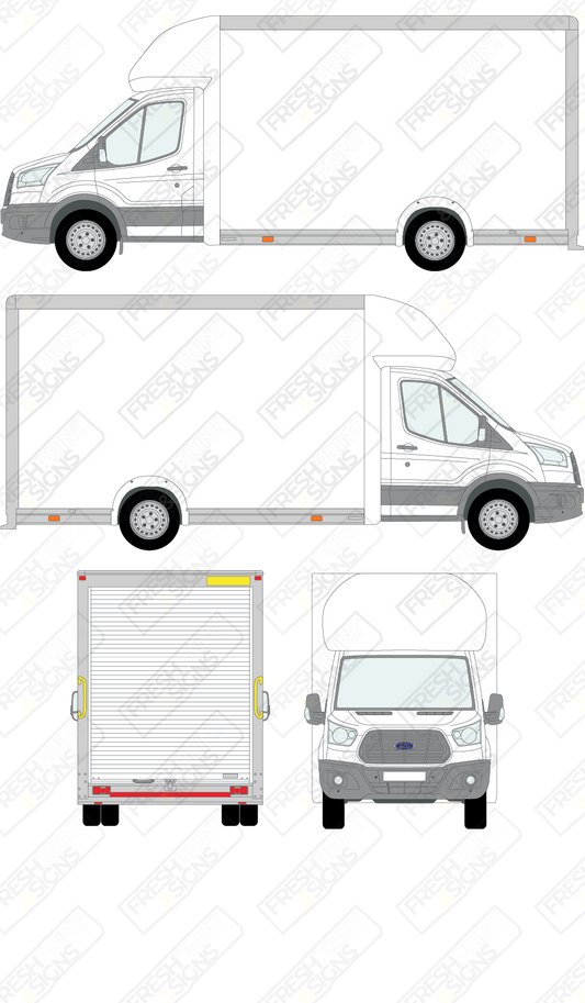 Van Graphics - Ford | Transit Luton | 2014-2019 | Low Floor
