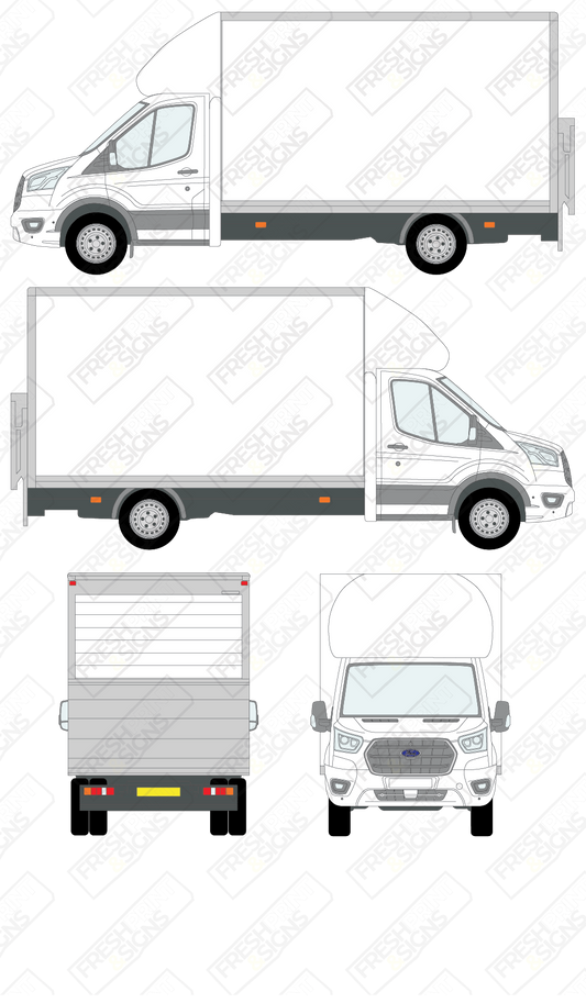 Van Graphics - Ford | Transit Luton | 2019-2025 | With Tail Lift