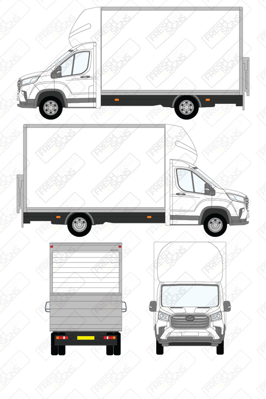 Van Graphics - Maxus | Deliver 9 Luton | 2020-2025