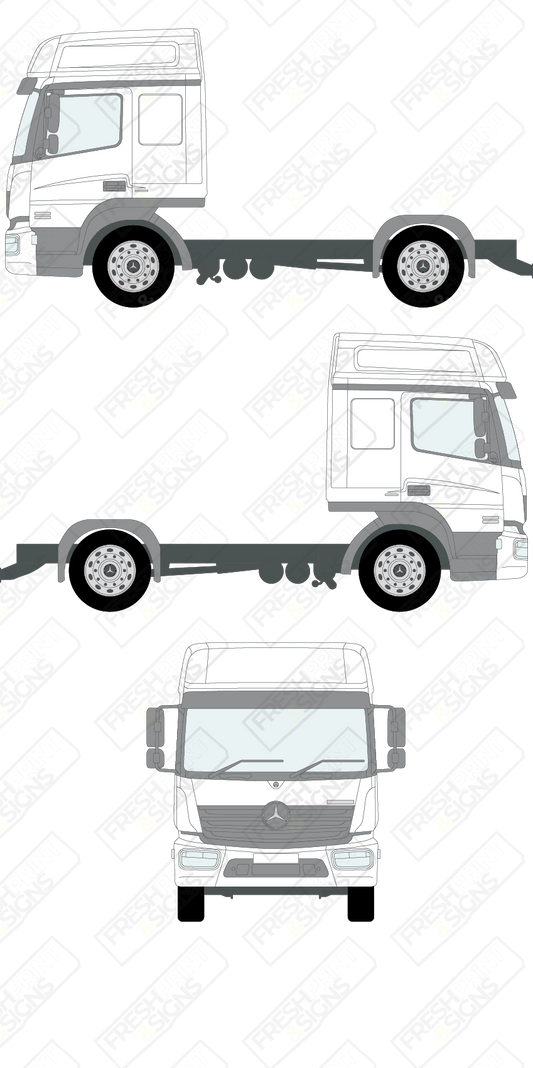 Van Graphics - Mercedes | Atego | 2013-2025 | Big Space L-Cab