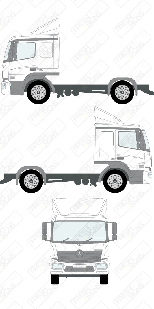 Van Graphics - Mercedes | Atego | 2013-2025 | Classic Space L-Cab