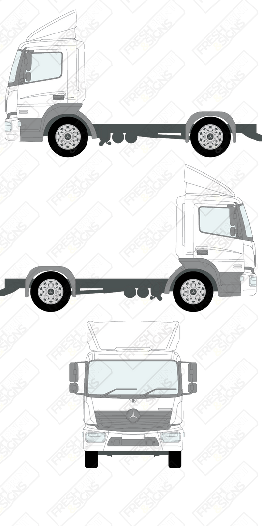 Van Graphics - Mercedes | Atego | 2013-2025 | Classic Space S-Cab Ext