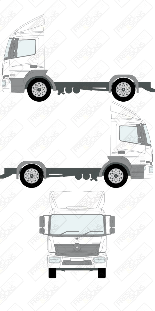 Van Graphics - Mercedes | Atego | 2013-2025 | Classic Space S-Cab