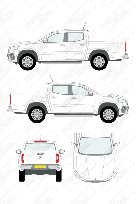 Van Graphics - Mercedes | X-Class | 2018-2025