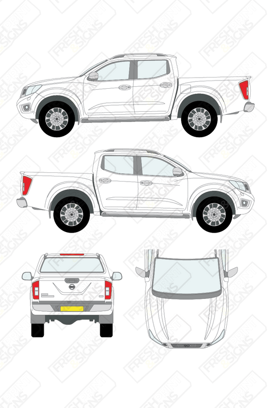 Van Graphics - Nissan | Navara NP300 | 2015-2022 | Double Cab