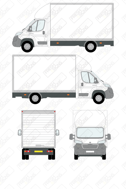 Van Graphics - Peugeot | Boxer Luton | 2014-2025 | No Tail Lift